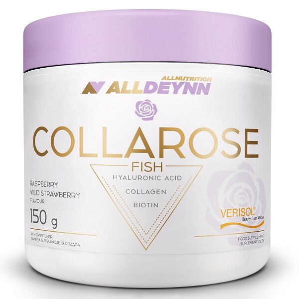 AllDeynn CollaRose Fish Hydrolizat Kolagenu Verisol Malina Poziomka 150g