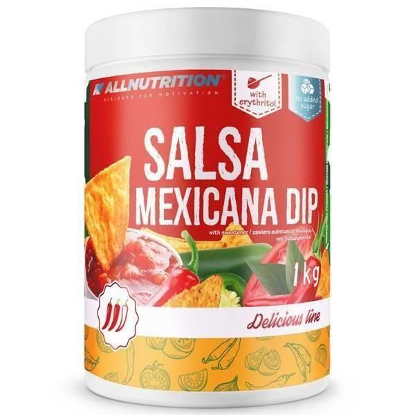 AllNutrition Salsa Mexicana Dip Średnio Pikantny Tex-Mex bez Dodatku Cukru 1000g