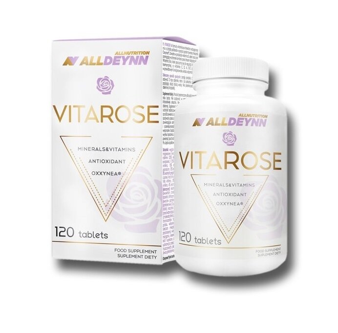 Allnutrition AllDeynn VitaRose Witaminy i Minerały dla Kobiet 120 Tabletek