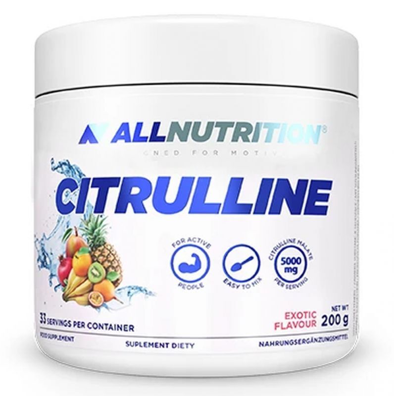 Allnutrition Citrulline Wspomaga Aktywny Trening Exotic 200g