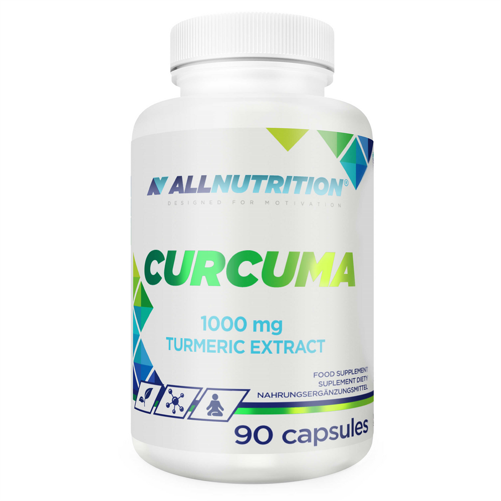 Allnutrition Curcuma 1000mg Wzmacnia Organizm 90 Kapsułek