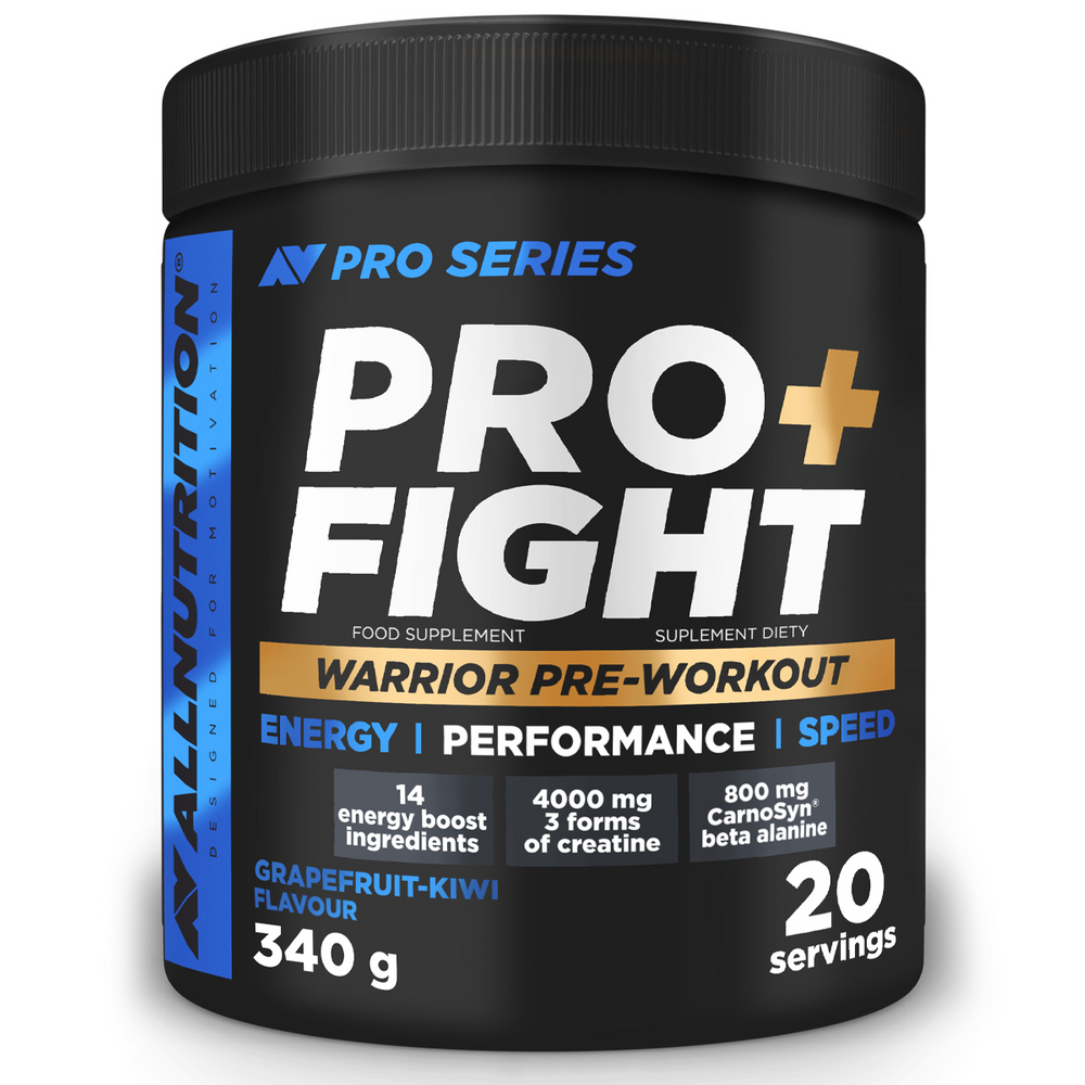 Allnutrition Pro+ Fight Grapefruit Kiwi Kompleks Przedtreningowy 340g 