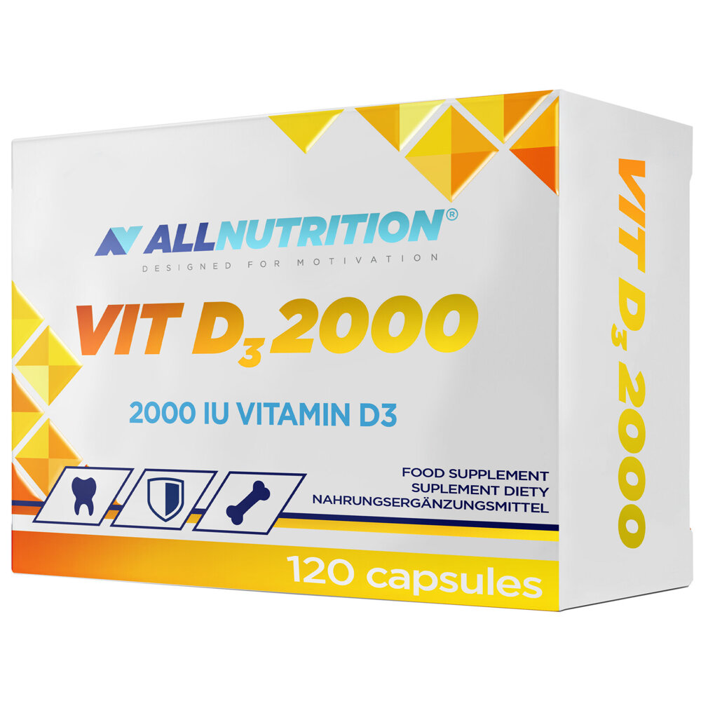 Allnutrition Vit D3 2000 2000 IU 120 Kapsułek