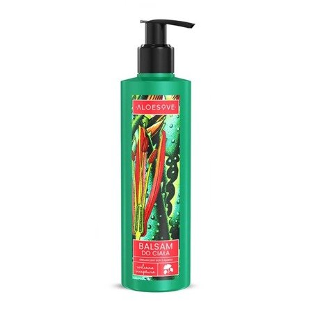 Aloesove Odżywczy Balsam do Ciała do Każdego Typu Skóry z Olejem Lnianym 250ml