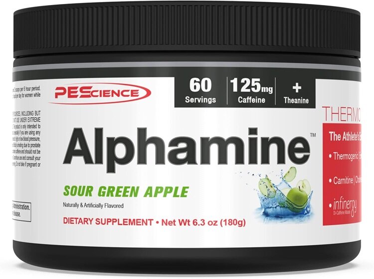 Alphamine, Sour Green Apple - 180g