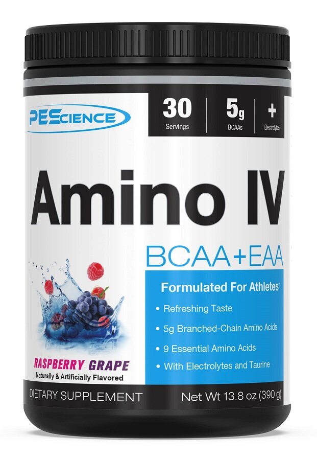 Amino IV, Raspberry Grape - 390g