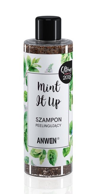 Anwen Mint It Up Oczyszczający Szampon Peelingujący z Mocznikiem 200ml