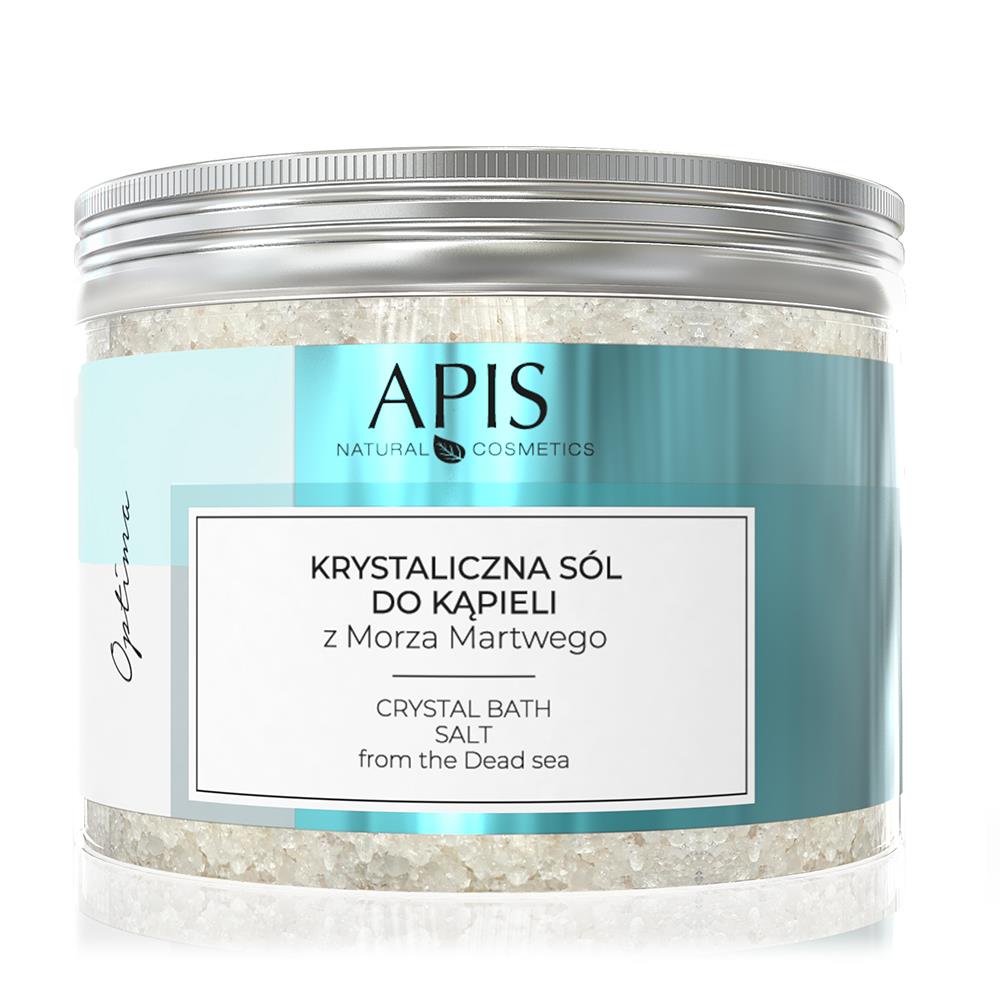 Apis Optima Krystaliczna Sól do Kąpieli z Morza Martwego 500g