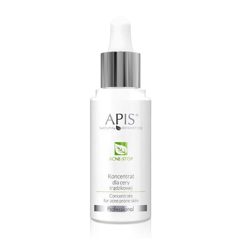 Apis Professional Acne Stop Koncentrat do Codziennej Pielęgnacji dla Cery Trądzikowej 30ml