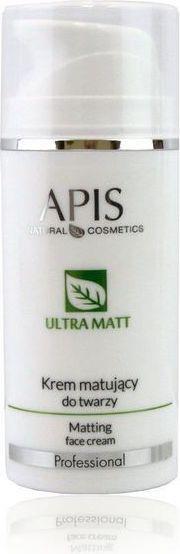 Apis Professional Ultra Matt Matujący Krem do Twarzy dla Cery Tłustej z Rozszerzonymi Porami 100ml