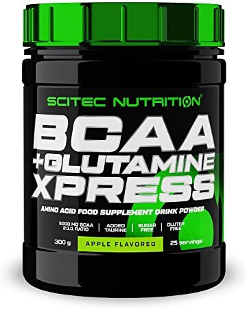 BCAA + Glutamine XPress, Apple - 300g