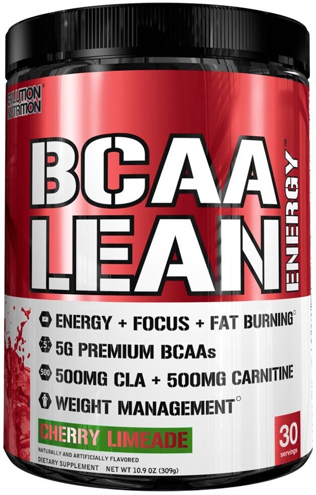 BCAA Lean Energy, Fruit Punch - 321g