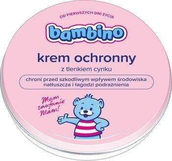 Bambino Krem Ochronny Dla Dzieci Niemowląt Wiatr Promienie Słoneczne 75ml 