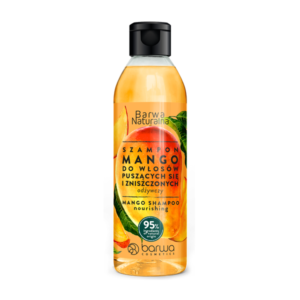 Barwa Naturalna Mango Odżywczy Szampon dla Włosów Suchych i Zniszczonych 300ml