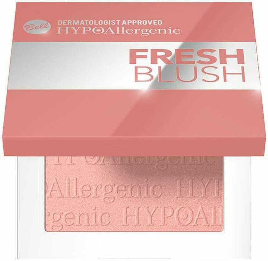 Bell HypoAllergenic Fresh Blush Hipoalergiczny Róż do Policzków 02 Frozen Rose 4.8g