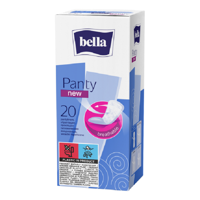Bella Panty New Wkładki Higieniczne 20 Sztuk