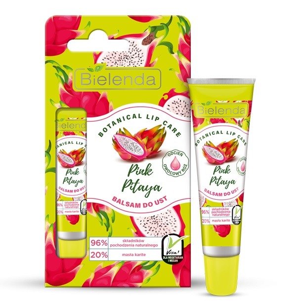 Bielenda Botanical Lip Care Pielęgnujący i Nawilżający Balsam do Ust Pink Pitaya 10g