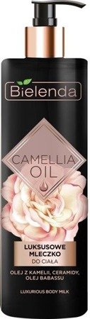 Bielenda Camellia Oil Luksusowe Pielęgnujące Mleczko do Ciała Skóra Wrażliwa 400ml