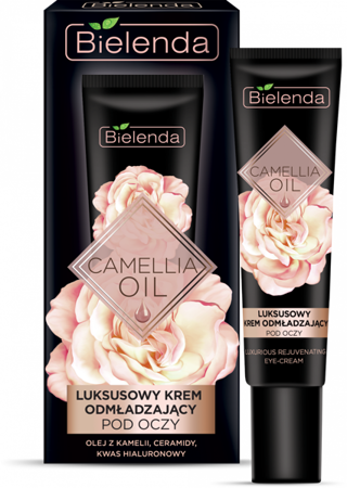 Bielenda Camellia Oil Luksusowy Krem Odmładzający pod Oczy do Cery Dojrzałej 15ml