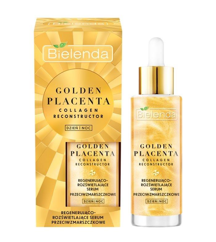 Bielenda Golden Placenta Collagen Reconstructor Regenerująco-Rozświetlające Serum Przeciwzmarszczkowe 30g