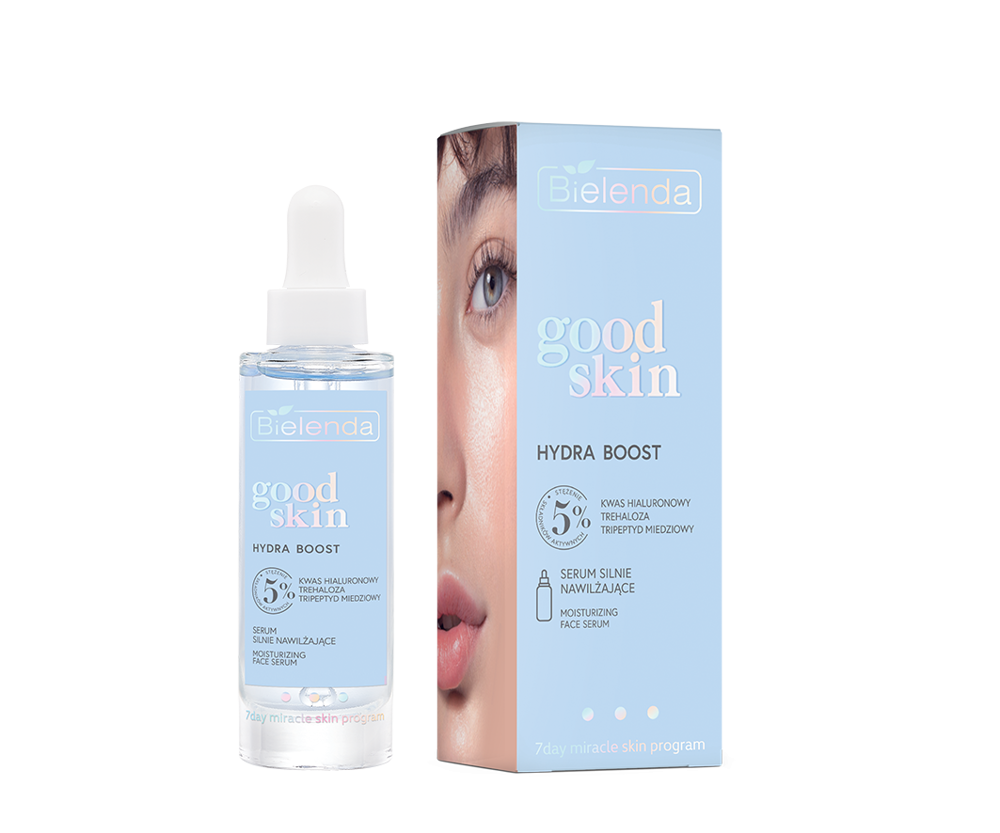 Bielenda Good Skin Hydra Boost Silnie Nawilżające Serum z Kwasem Hialuronowym 30ml