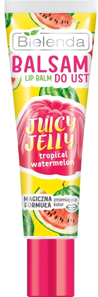 Bielenda Juicy Jelly Balsam do Ust Zmieniający Kolor Tropical Watermelon 10g