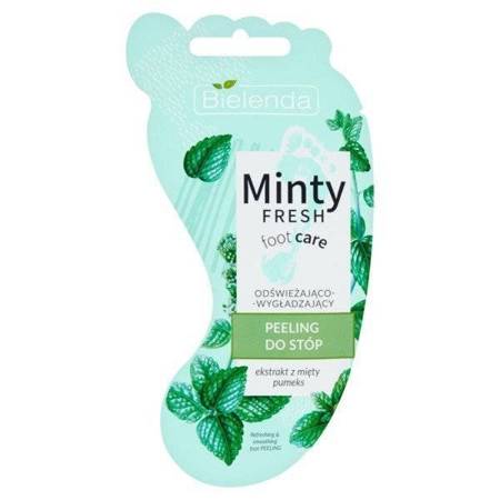 Bielenda Minty Fresh Foot Care Wygładzający i Odświeżający Peeling do Stóp 10g