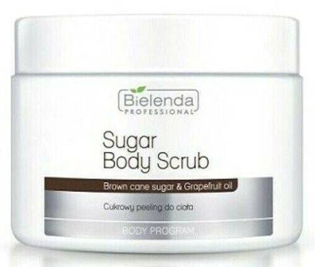 Bielenda Professional Body Scrub Cukrowy Peeling do Ciała Wygładzający Skórę 600g