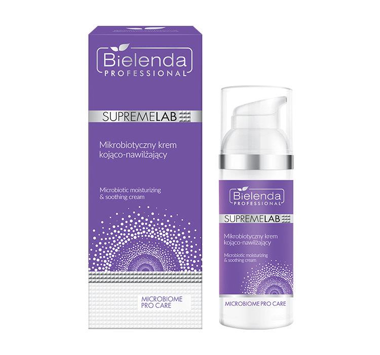 Bielenda Professional Supremelab Microbiome Pro Care Mikrobiotyczny Krem Kojąco-Nawilżający 50ml