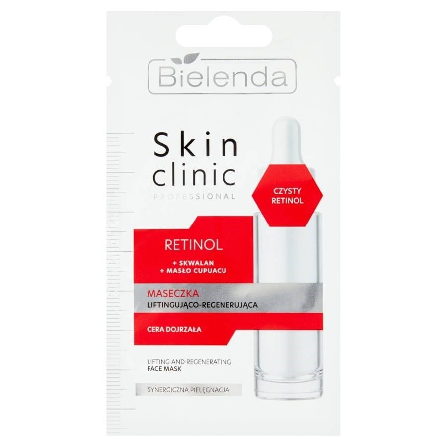 Bielenda Skin Clinic Professional Retinol Maseczka Liftingująco-Regenerująca dla Skóry Dojrzałej 8g