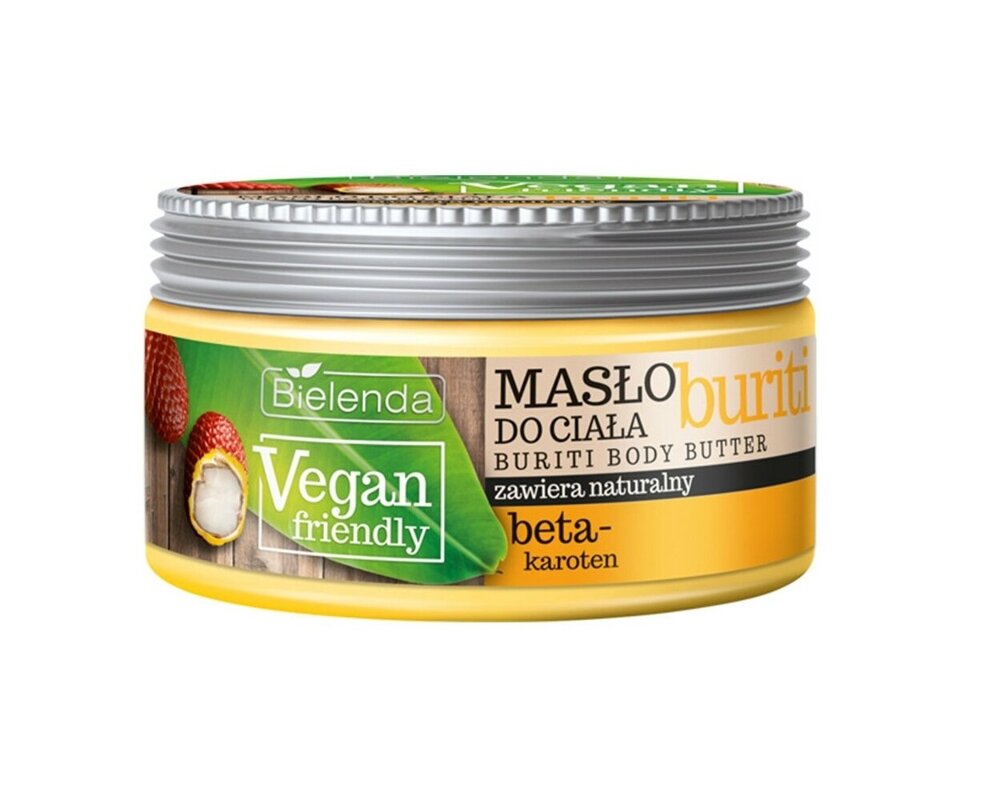 Bielenda Vegan Friendly Buriti Masło do Ciała z Naturalnym Beta Karotenem 250ml