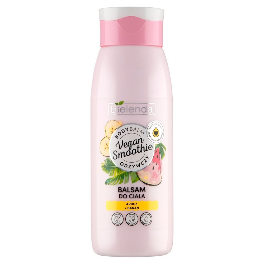 Bielenda Vegan Smoothie Odżywczy Balsam do Ciała Arbuz + Banan 400ml