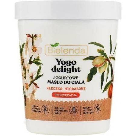 Bielenda Yogo Delight Regenerujące Jogurtowe Masło do Ciała z Mleczkiem Migdałowym 200ml