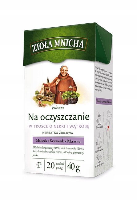 Big-Active Zioła Mnicha na Oczyszczanie 20x2g