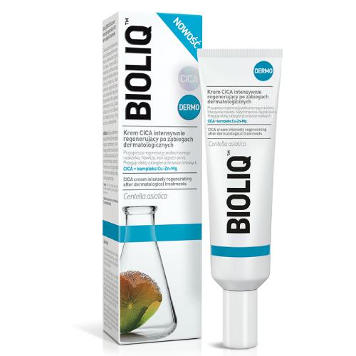 Bioliq Dermo Intensywnie Regenerujący Krem Cica po Zabiegach Dermatologicznych do Skóry Silnie Podrażnionej 30ml Best Before 31.10.24