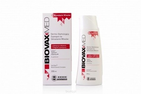 Biovax Med Dermo-Stymulujący Szampon Na Odrastanie Włosów 200 ml
