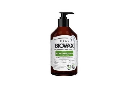 Biovax Zielona Myjąca Ekoglinka Do Włosów Nawilża I Odświeża 200 ml