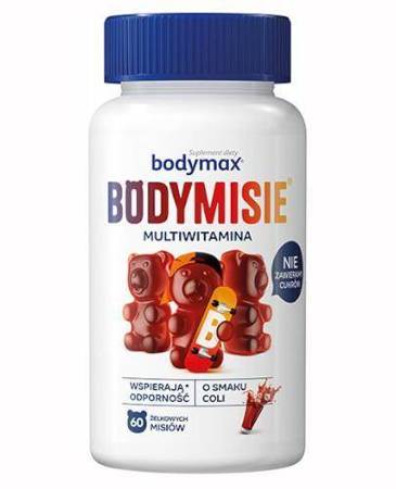 Bodymax Bodymisie Żelki dla Dzieci Multiwitamina o Smaku Coli 120g