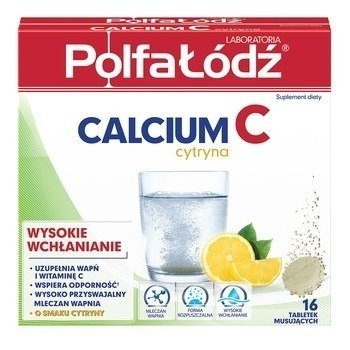 Calcium C 16 Tabl. Musujących O Smaku Cytrynowym Niedobory Wapnia W Organizmie