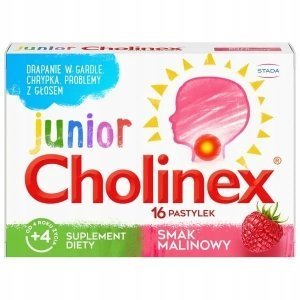 Cholinex Junior 16 Pastylek Do Ssania