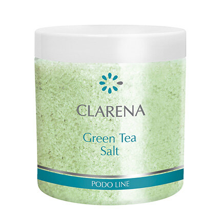 Clarena Podo Line Green Tea Salt Sól do Kąpieli Stóp z Zieloną Herbatą 600g