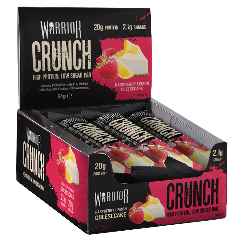 Crunch Bar, Raspberry Lemon Cheesecake - 12 bars