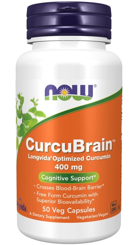 CurcuBrain, 400mg - 50 vcaps