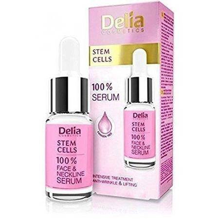 Delia Cosmetics 100% Serum Do Twarzy Szyi I Dekoltu Komórki Macierzyste 10ml