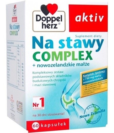 Doppelherz Aktiv Na Stawy Complex Kompleksowy Zestaw Witamin I Minerałów 60 Kaps