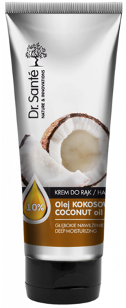 Dr. Sante Coconut Oil Krem do Rąk z Olejem Kokosowym Nawilża i Odżywia Skórę 75ml