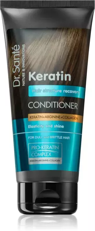 Dr. Sante Keratin Hair Odżywka Odbudowująca do Włosów Łamliwych i Matowych 200ml