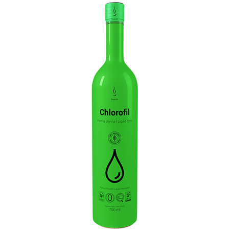 DuoLife Chlorofil 100% Naturalny Kompletny Płyn Oczyszczający Organizm z Toksyn 750ml