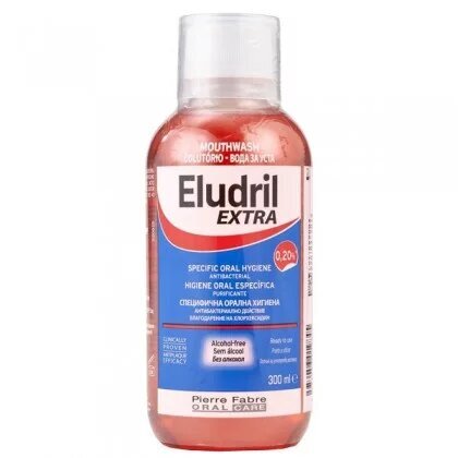 Eludril Extra 0,20% Płyn do Płukania Jamy Ustnej 300ml