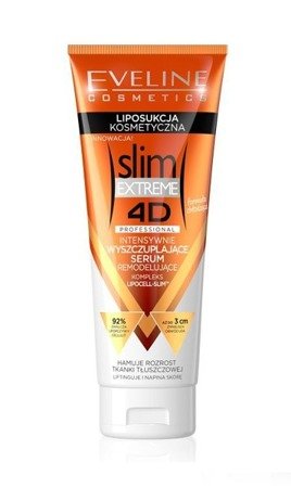 Eveline 4D Slim Extreme Serum Intensywnie Remodelujące Liposukcja 250ml